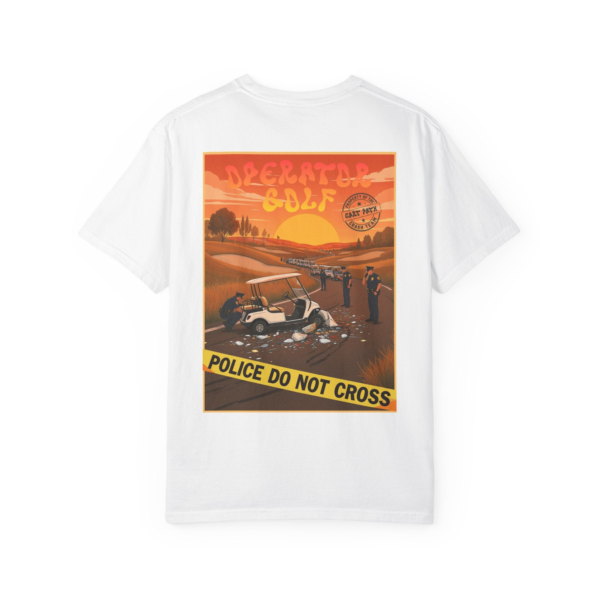 Cart Path Crash Team Tee