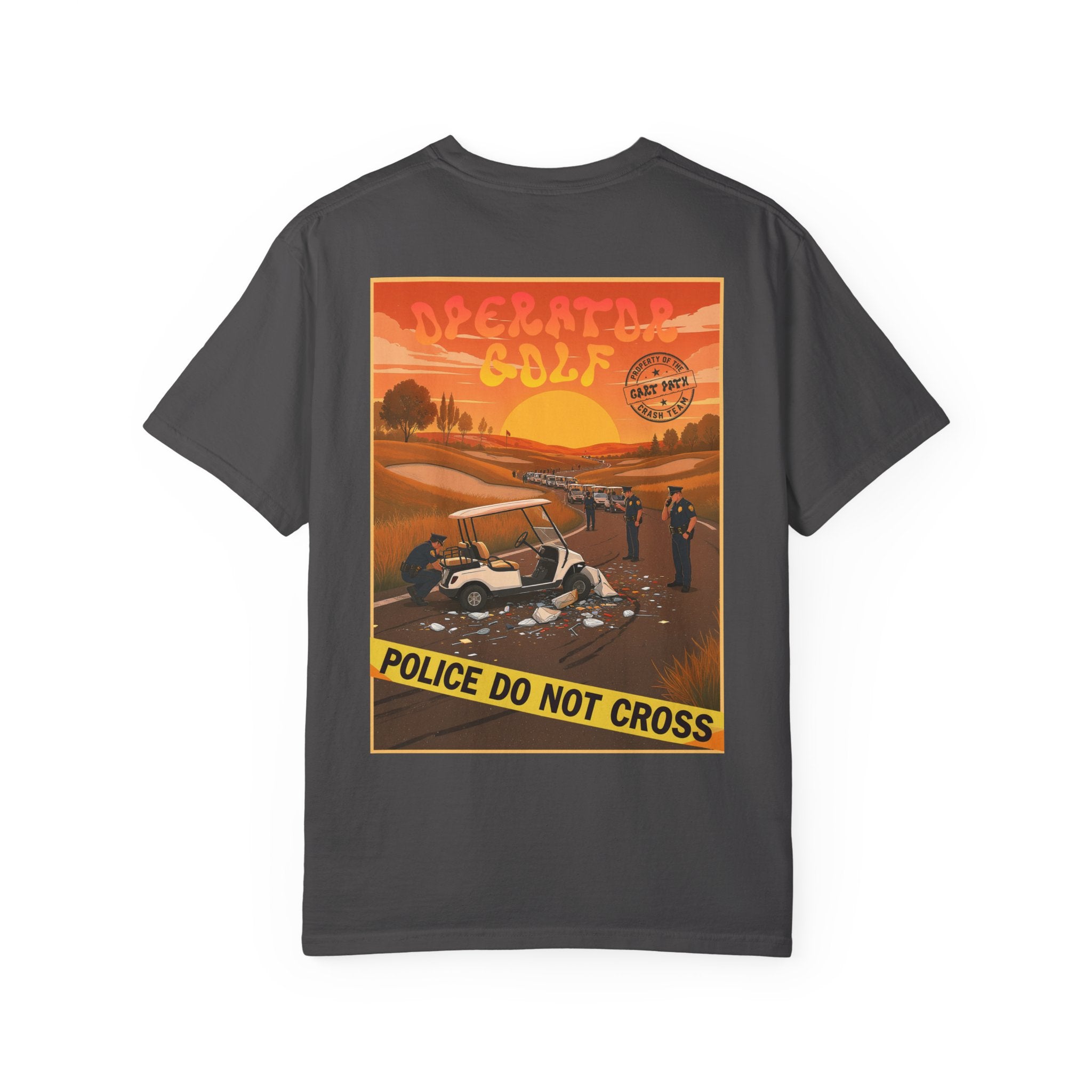 Cart Path Crash Team Tee