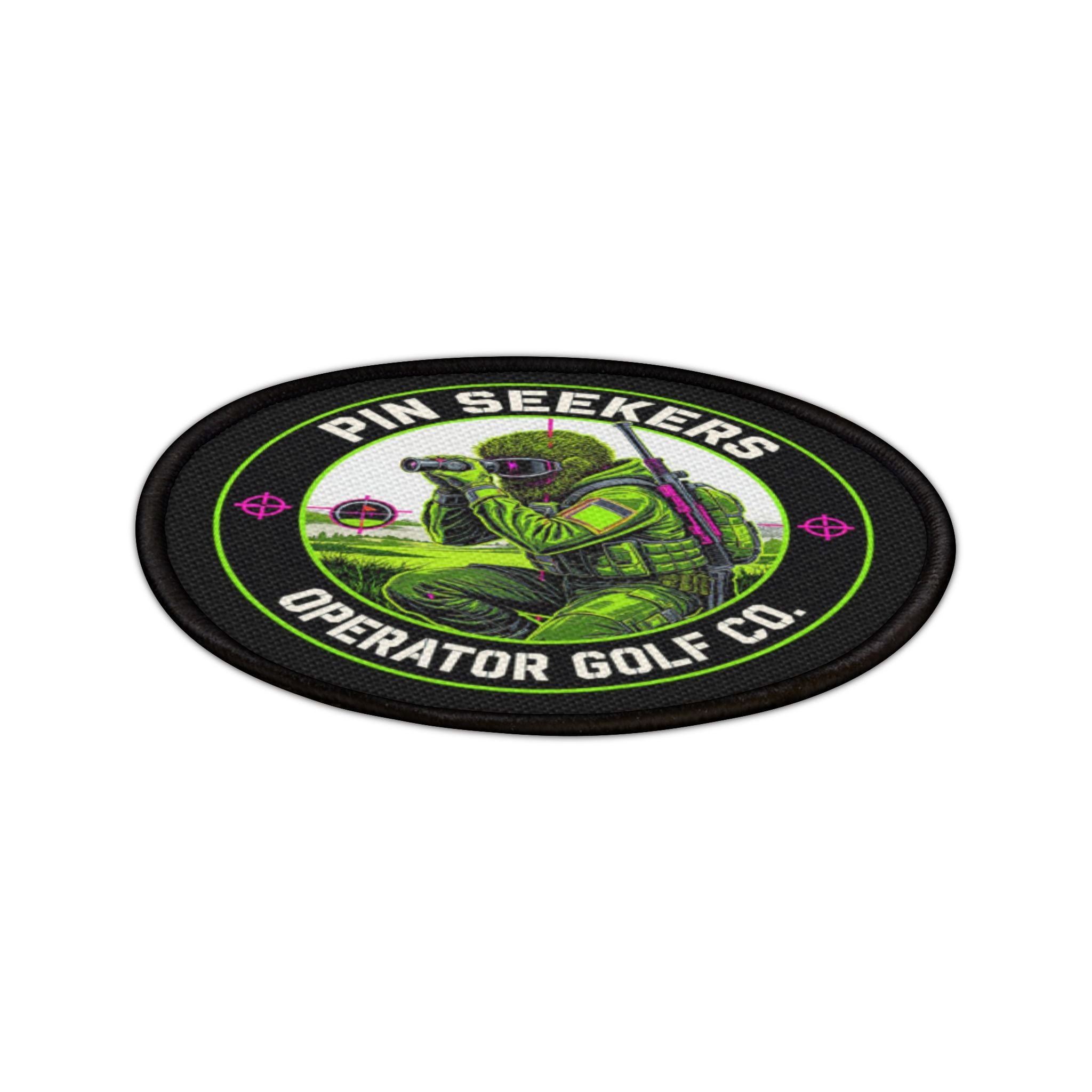 Pin Seekers Iron-On Golf Bag Patch