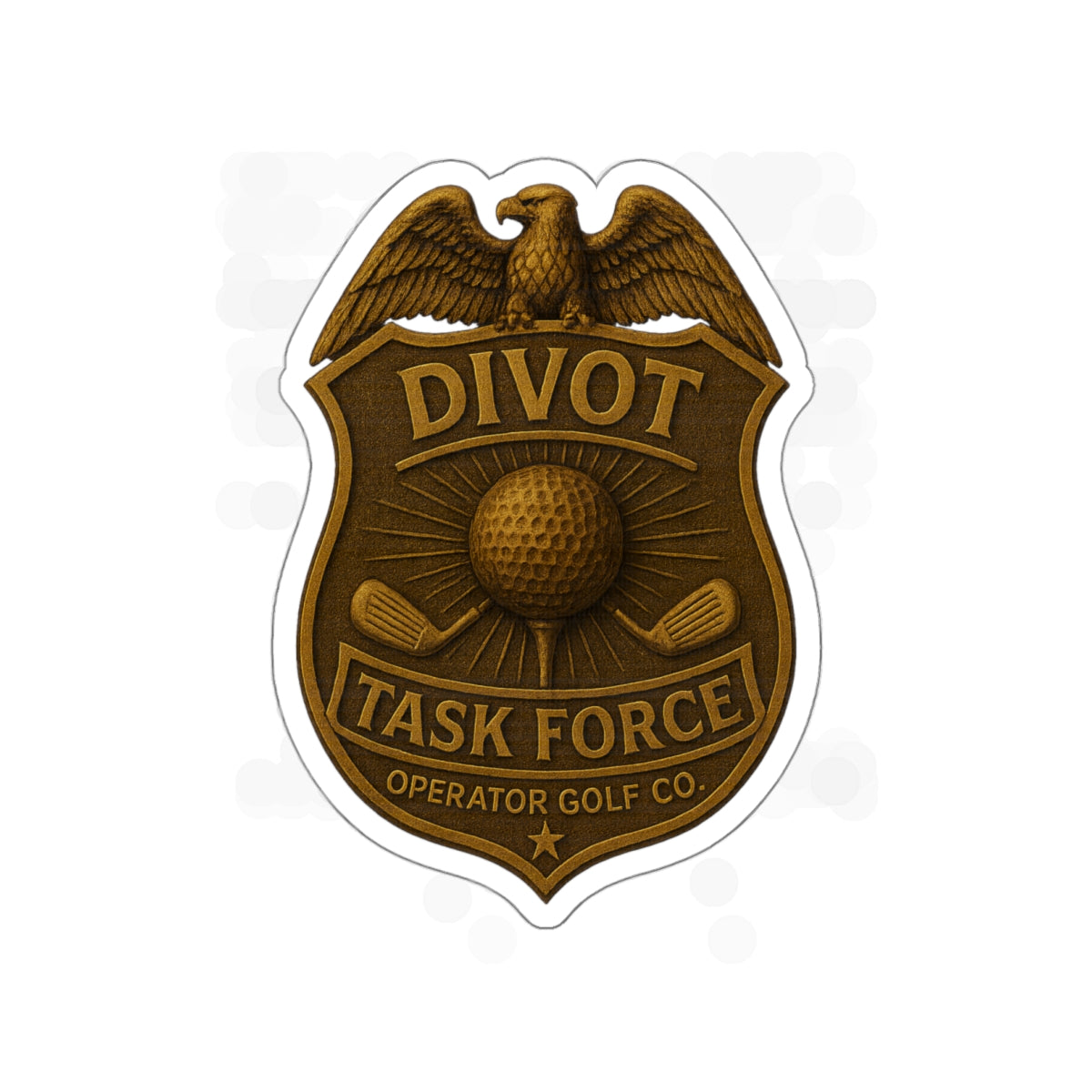 Divot Task Force Sticker